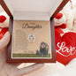 To My Daughter Necklace