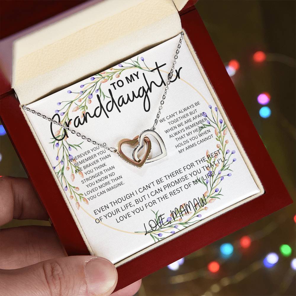 To My Granddaughter - From Mamaw