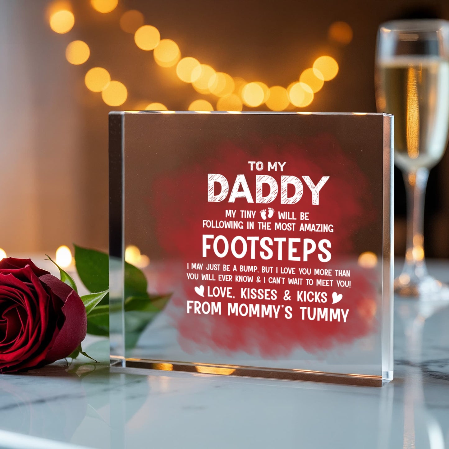 To My Daddy- Red