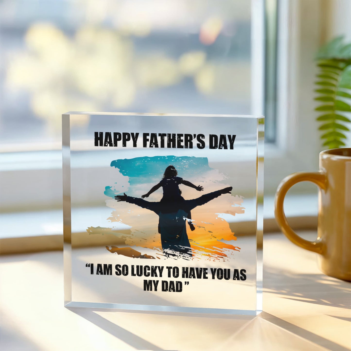 Happy Fathers Day "I am so lucky to have you as my father."