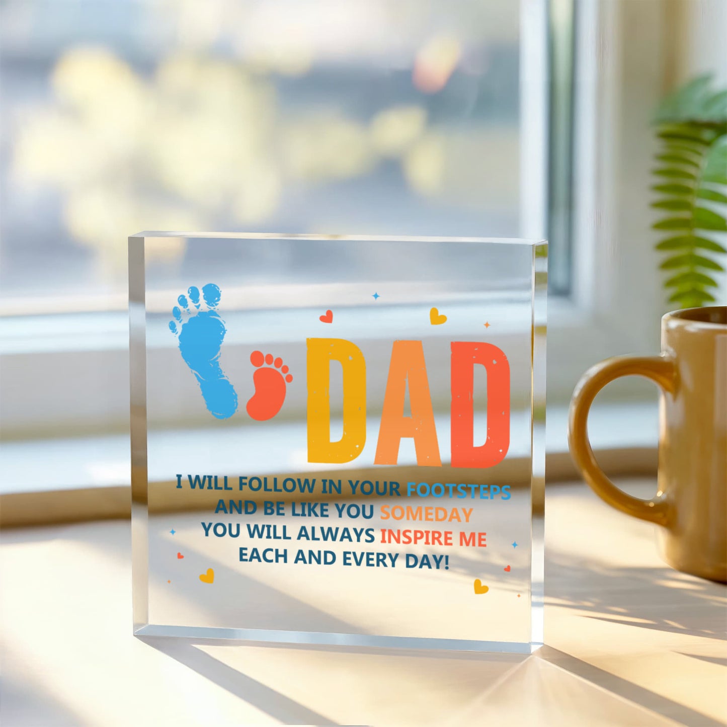Dad, I will follow