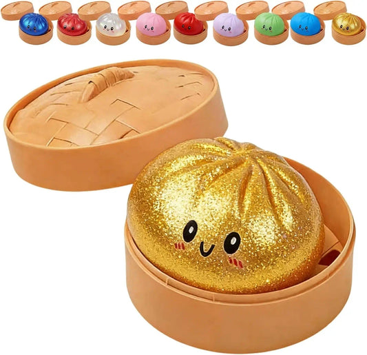 Glitter Dumpling Sensory Squeeze Toy