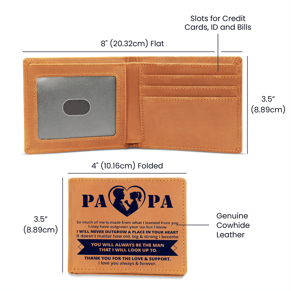 Papa Leather Wallet