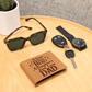 A Son's Hero, A Daughters love-Dad Leather Wallet