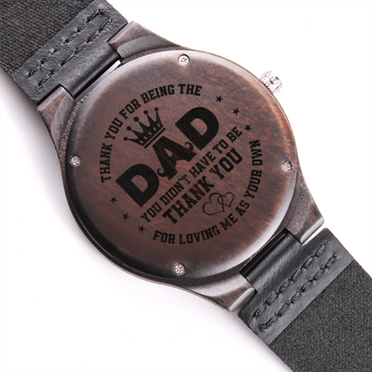Thank You For Being The Dad You Didn't Have To Be