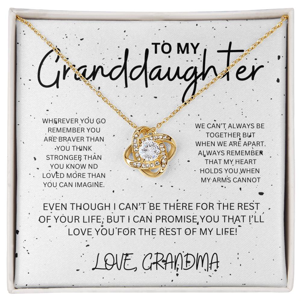 To My Granddaughter  From Grandma