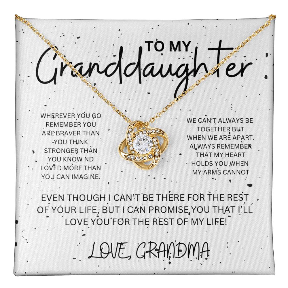 To My Granddaughter  From Grandma