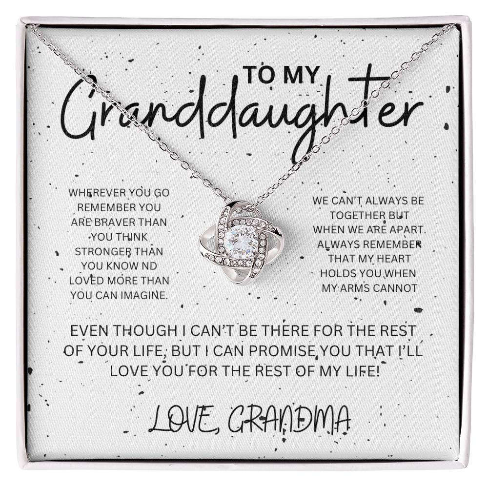 To My Granddaughter  From Grandma