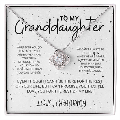 To My Granddaughter  From Grandma