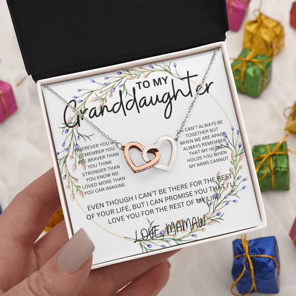 To My Granddaughter - From Mamaw
