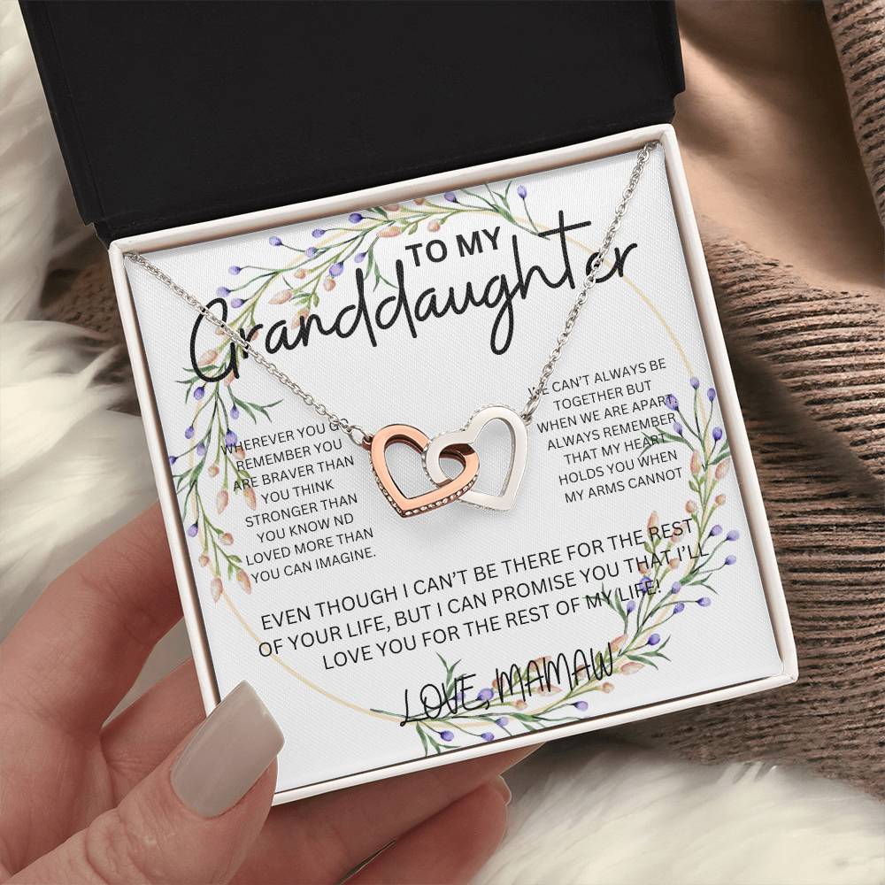To My Granddaughter - From Mamaw