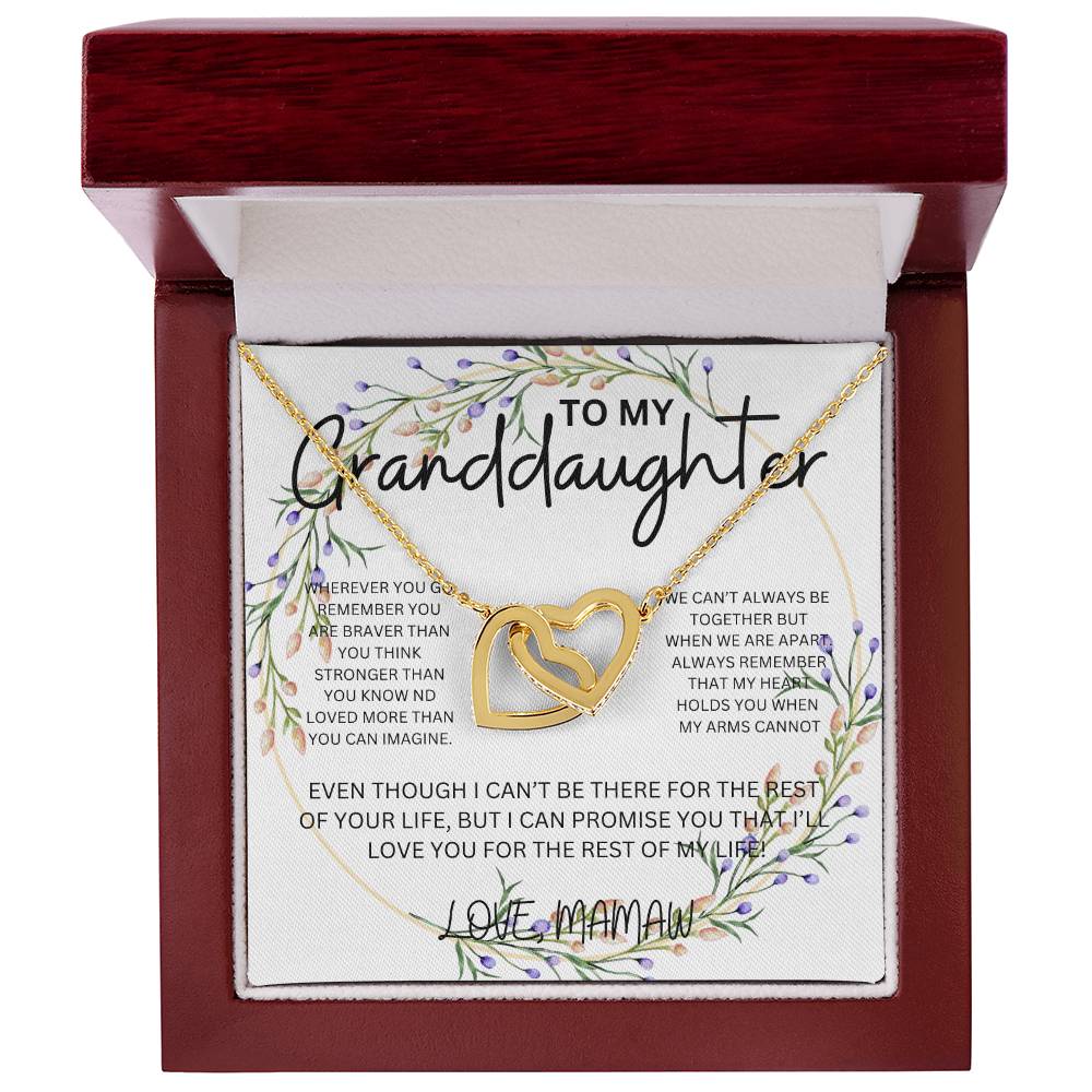 To My Granddaughter - From Mamaw
