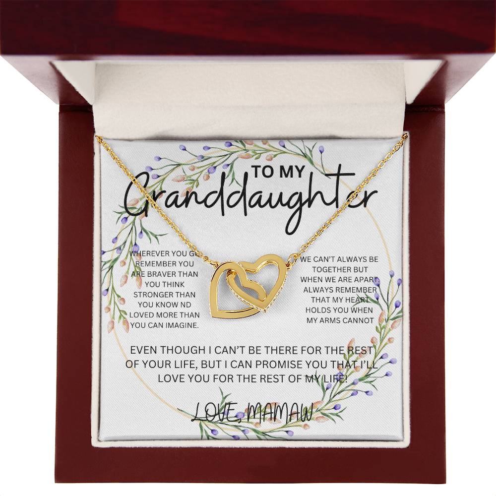 To My Granddaughter - From Mamaw