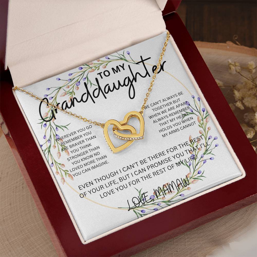 To My Granddaughter - From Mamaw
