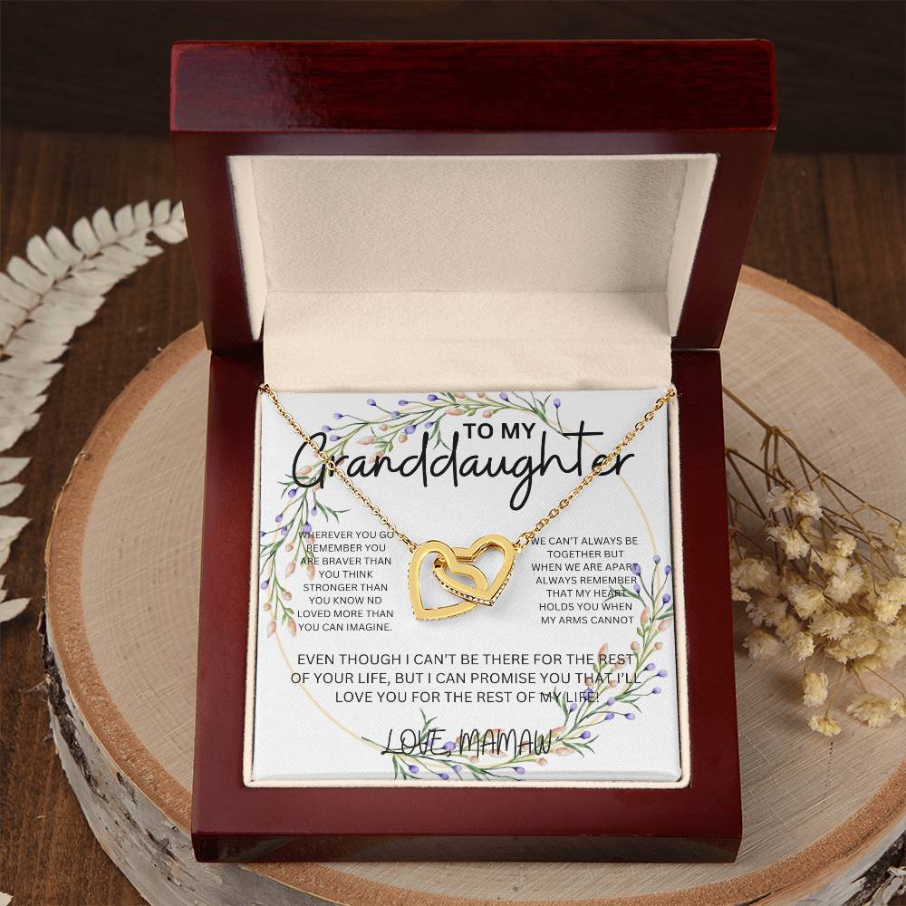 To My Granddaughter - From Mamaw