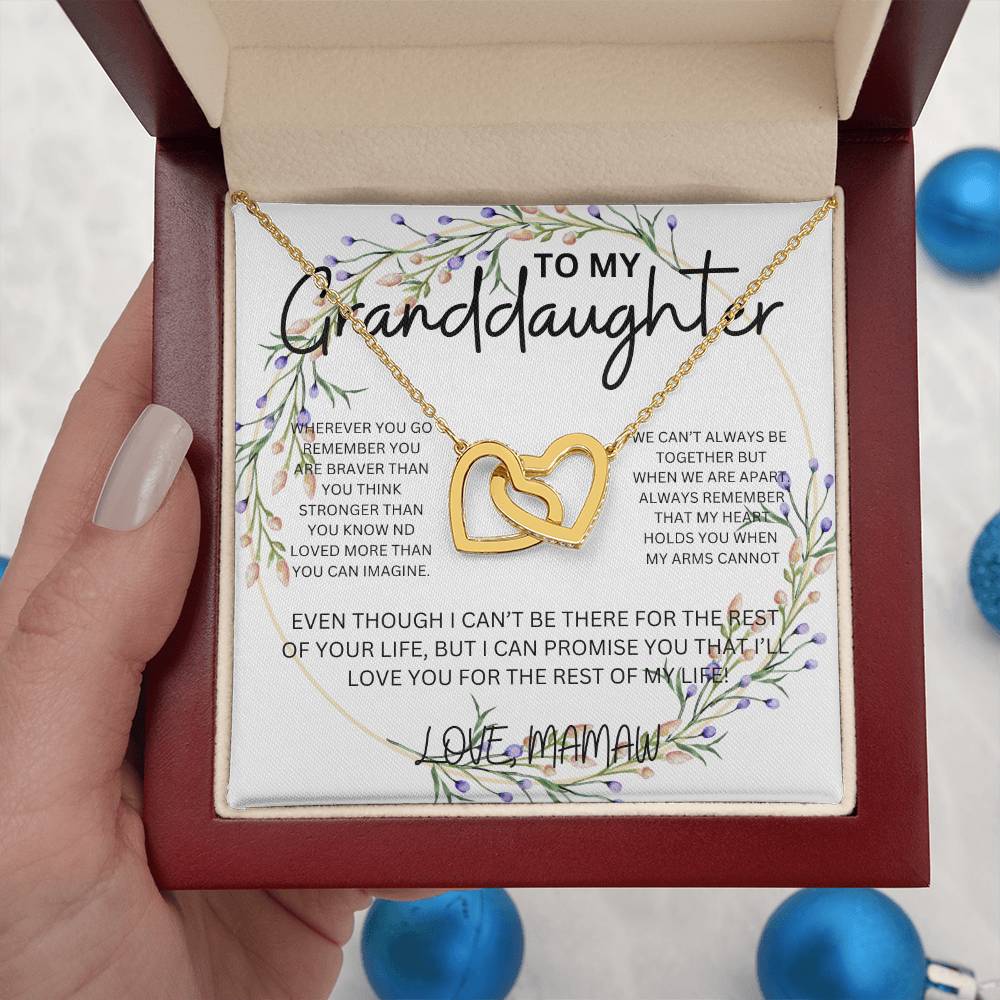 To My Granddaughter - From Mamaw
