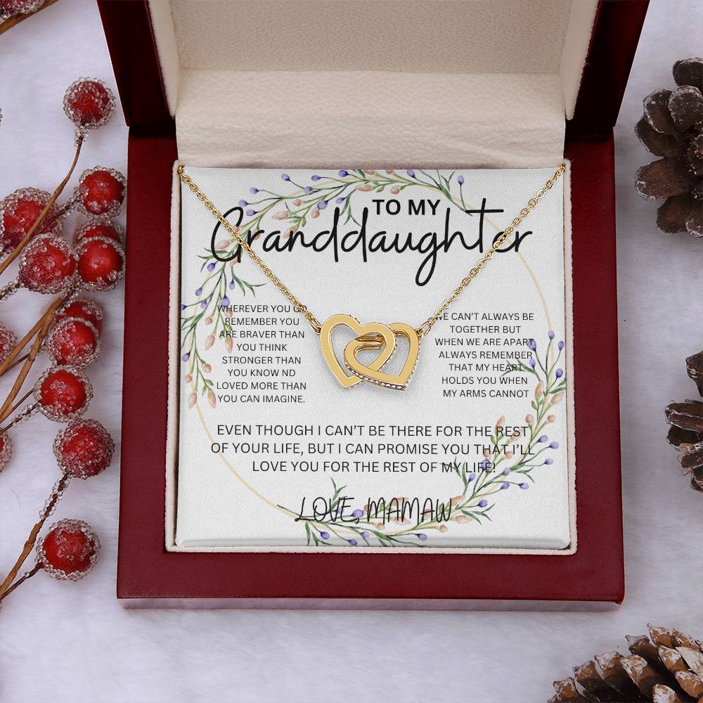 To My Granddaughter - From Mamaw