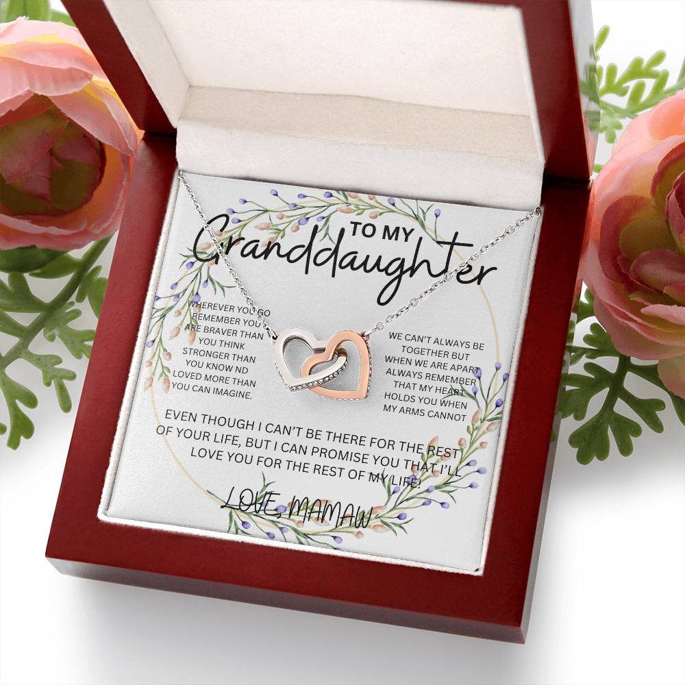 To My Granddaughter - From Mamaw