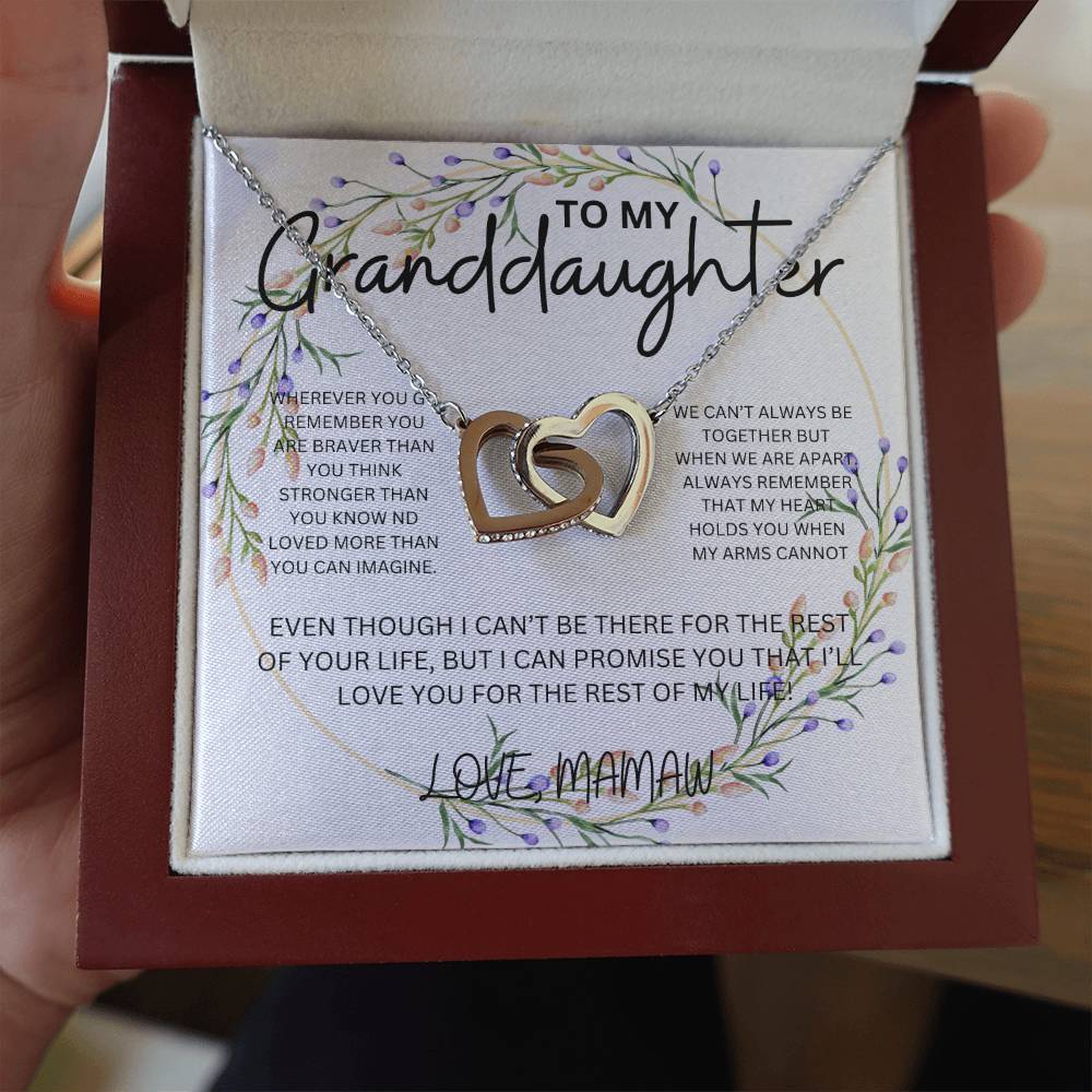 To My Granddaughter - From Mamaw