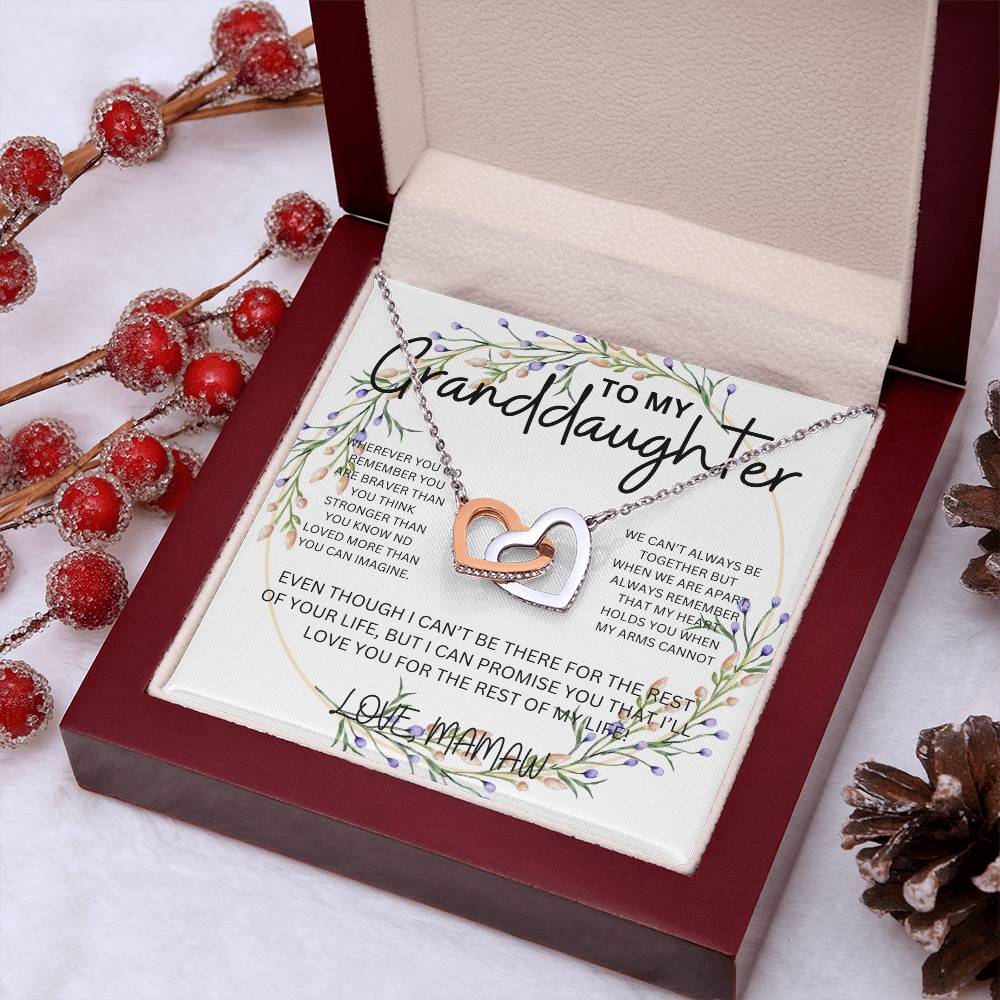 To My Granddaughter - From Mamaw