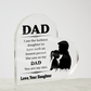 Dad I am the luckiest- Heart