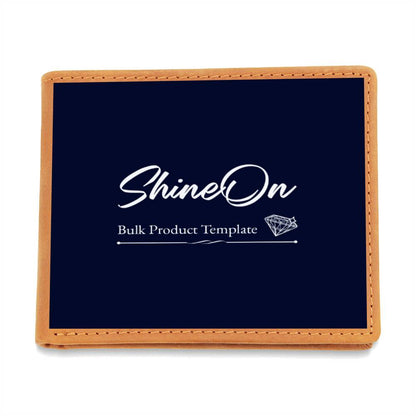 Personalized Cowhide Leather Wallet