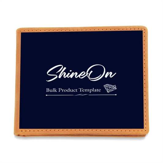 Personalized Cowhide Leather Wallet