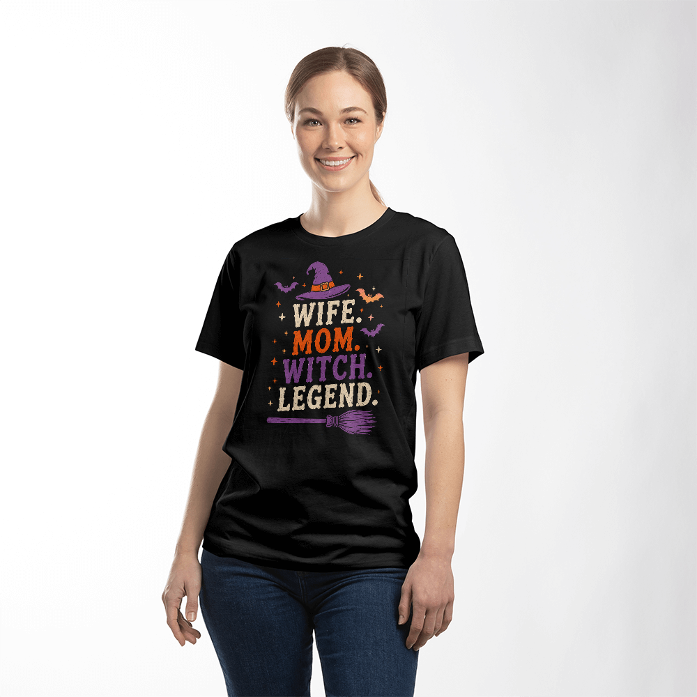 Wife, Mom, Witch, Legend Tee