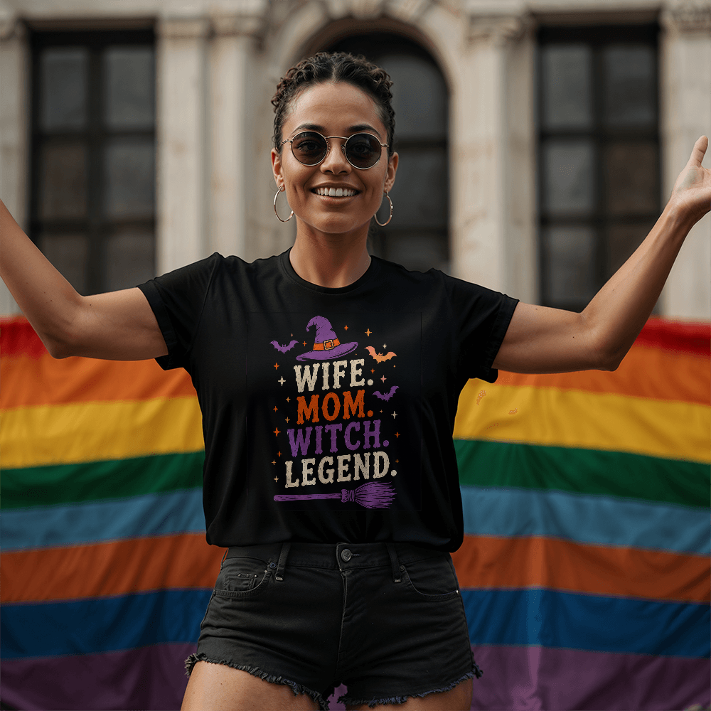 Wife, Mom, Witch, Legend Tee