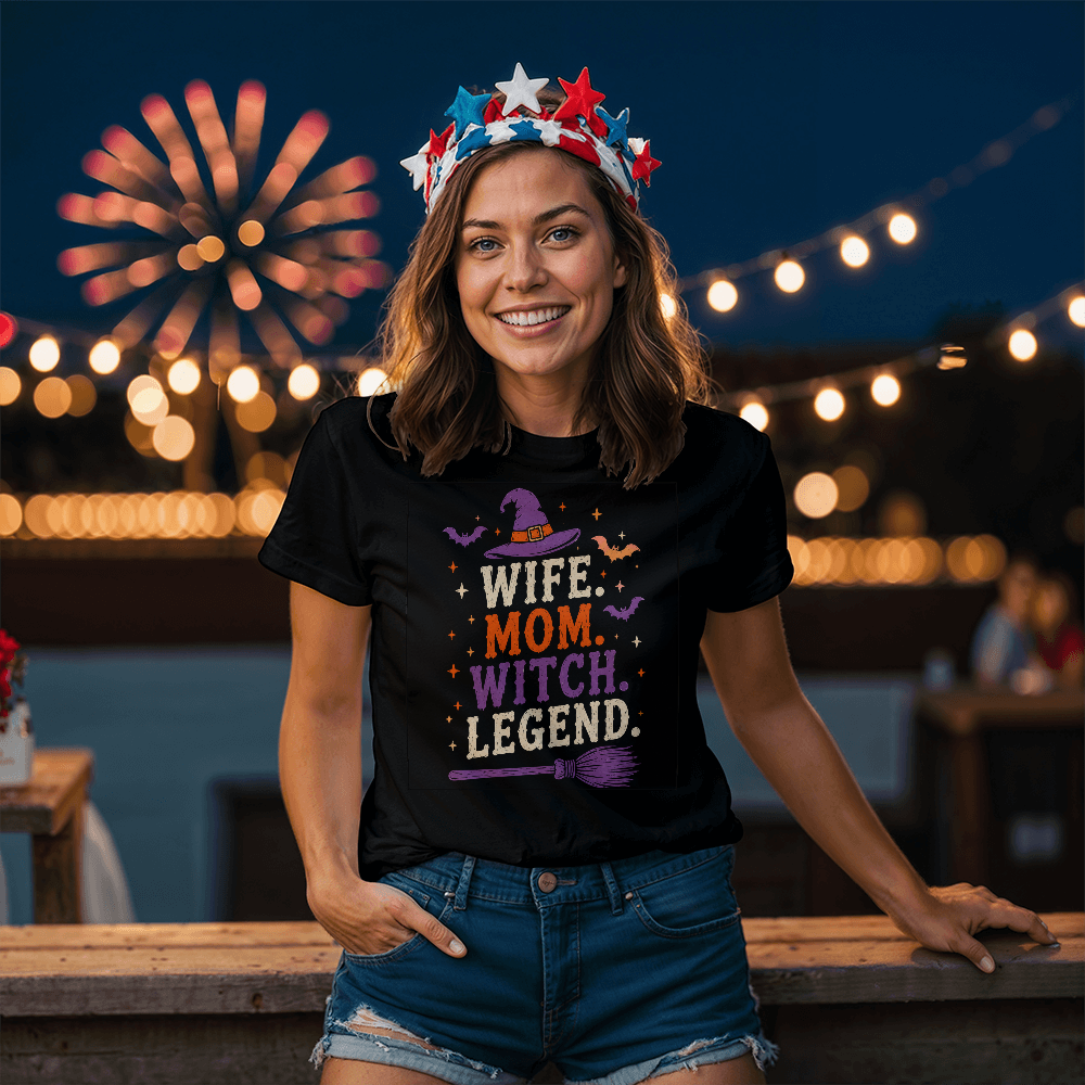 Wife, Mom, Witch, Legend Tee