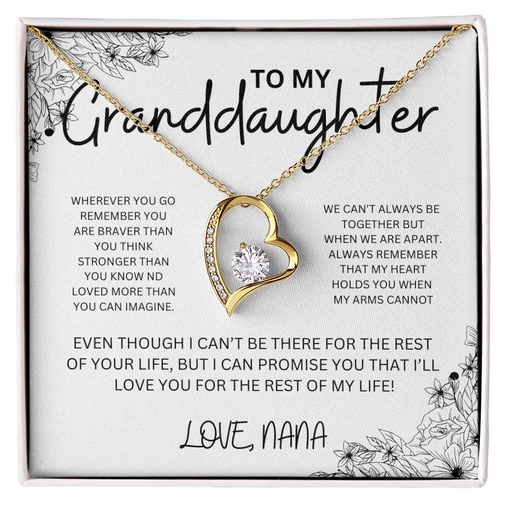 To My Granddaughter-from Nana