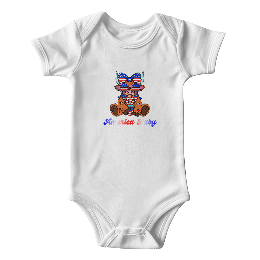 American Baby- Girl Onesie