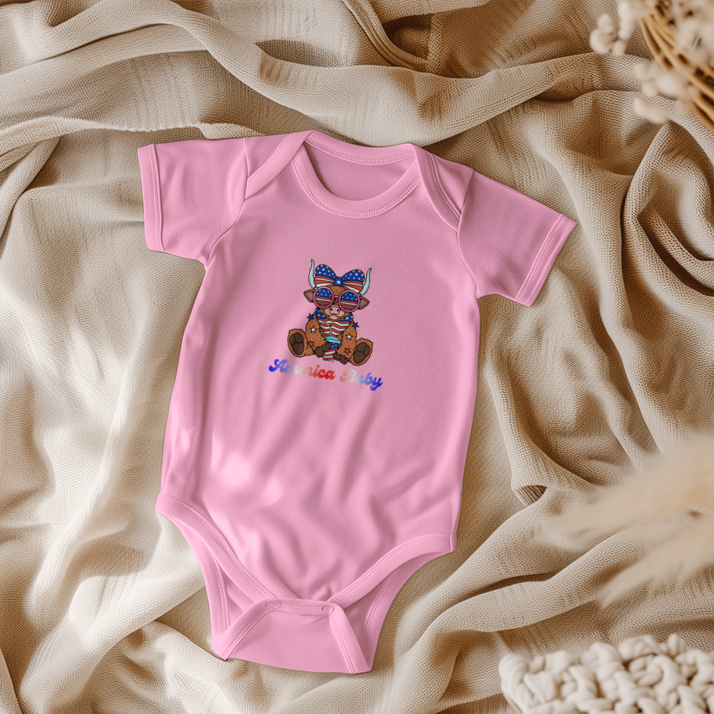 American Baby- Girl Onesie