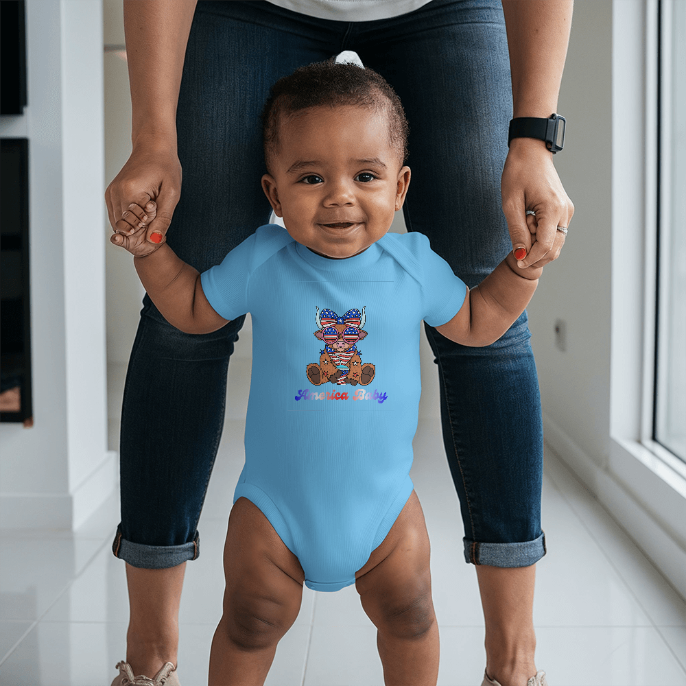 American Baby- Girl Onesie