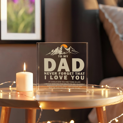 To My Dad