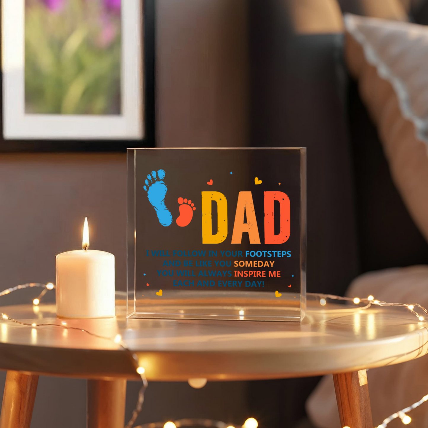 Dad, I will follow