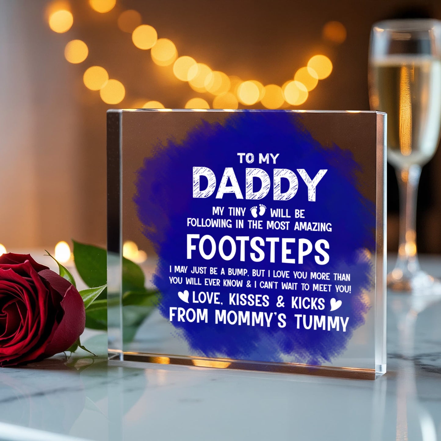 To My Daddy- Blue