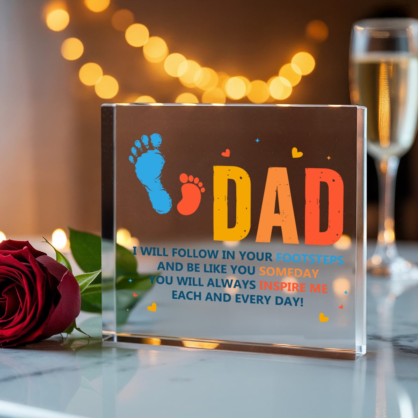 Dad, I will follow