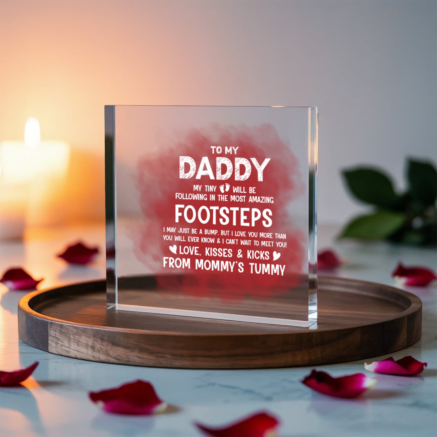 To My Daddy- Red