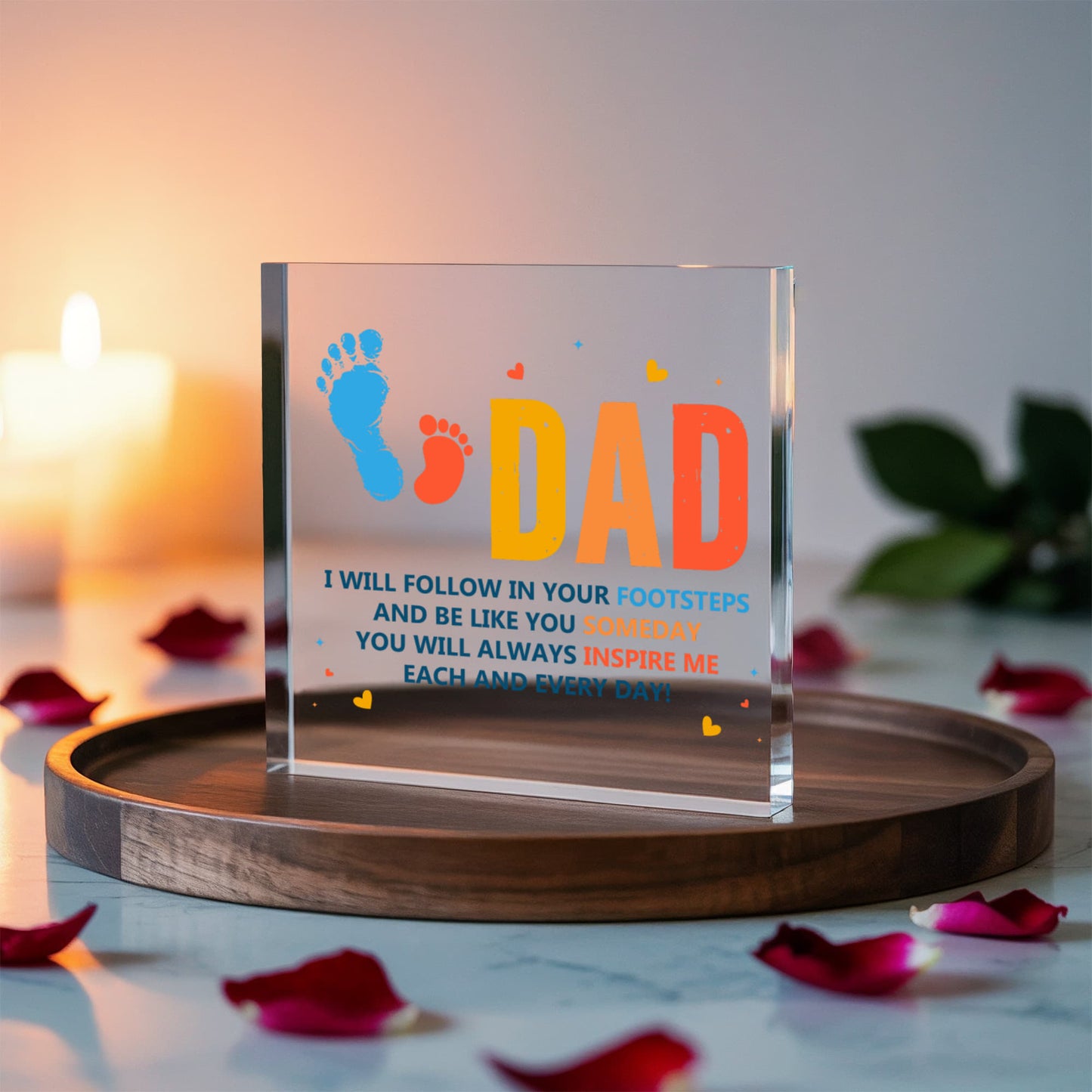Dad, I will follow